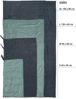 Eco Travel Towel Deep Ocean