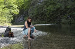 Eco Travel Towel Nile Green