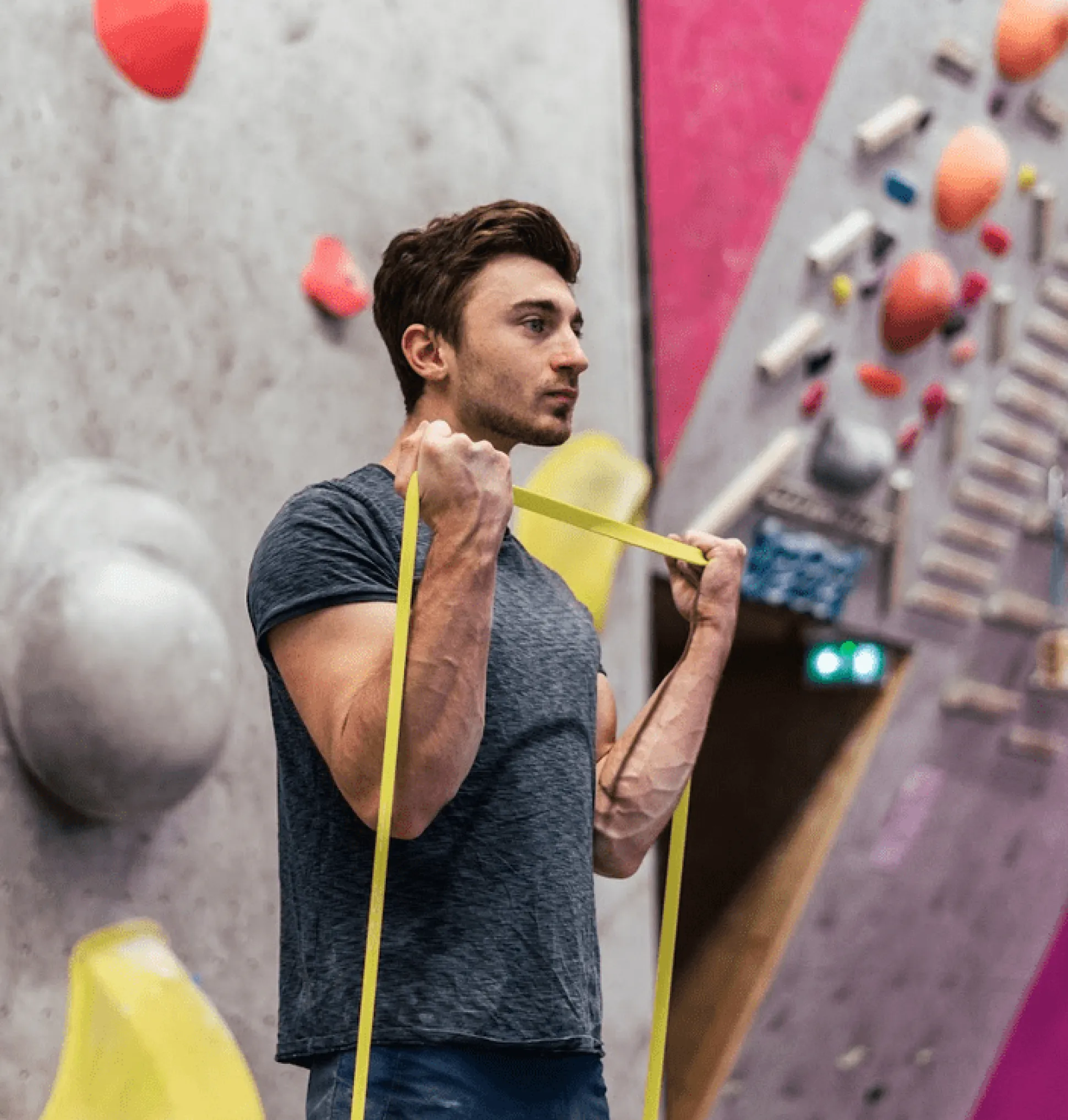 Elastisches Band - gelb - 25kg