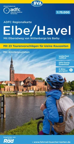Elbe / Havel / Magdeburg Fahrradkarte