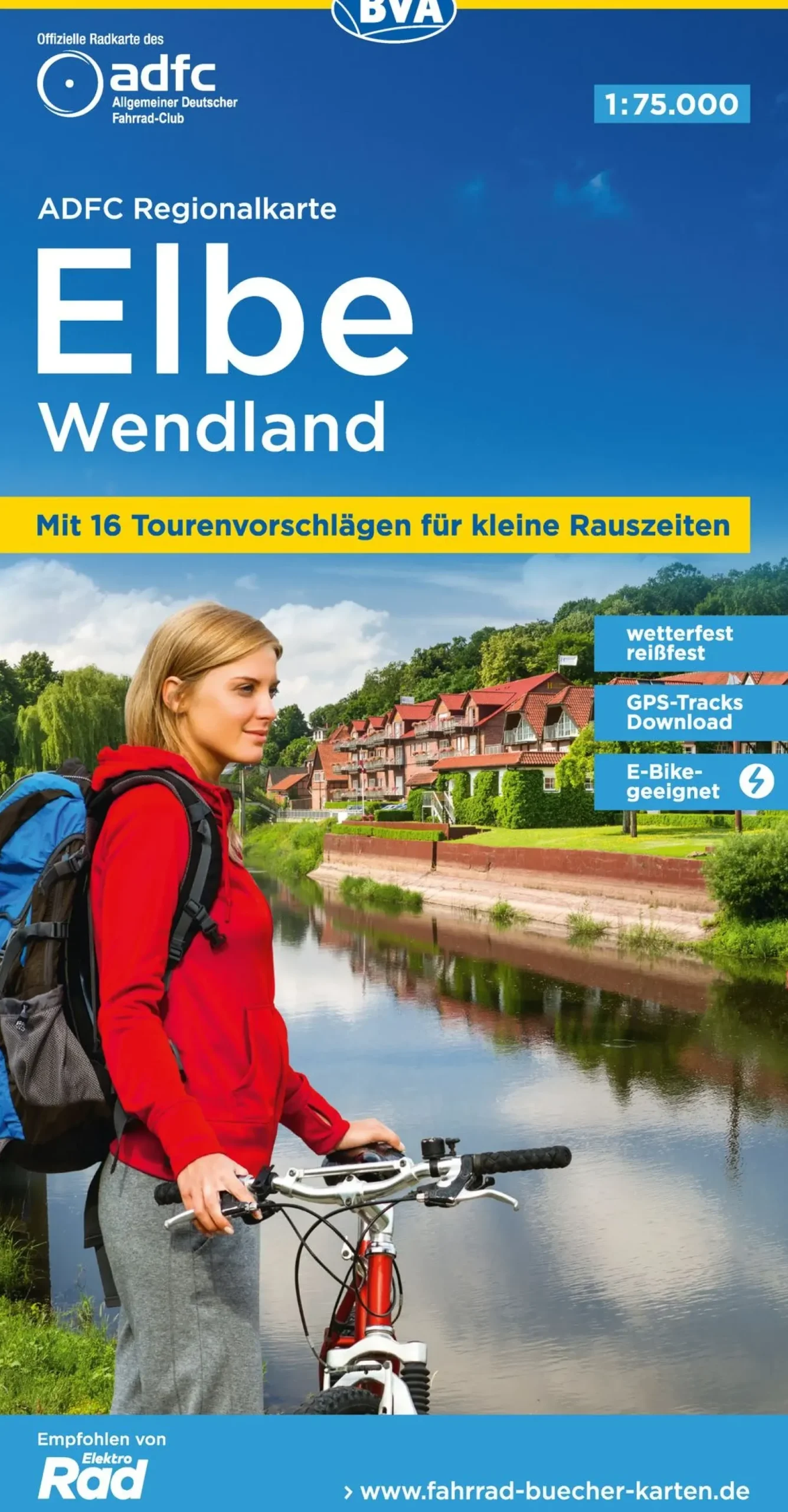 Elbe / Wendland Fahrradkarte
