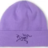 Embroidered Bird Toque - Aster/Azalea