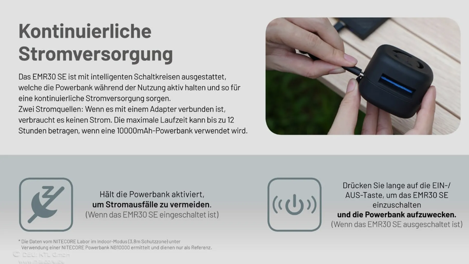 EMR30 SE Mückenabwehr-Gerät