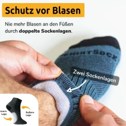 Escape Merino grey fire red