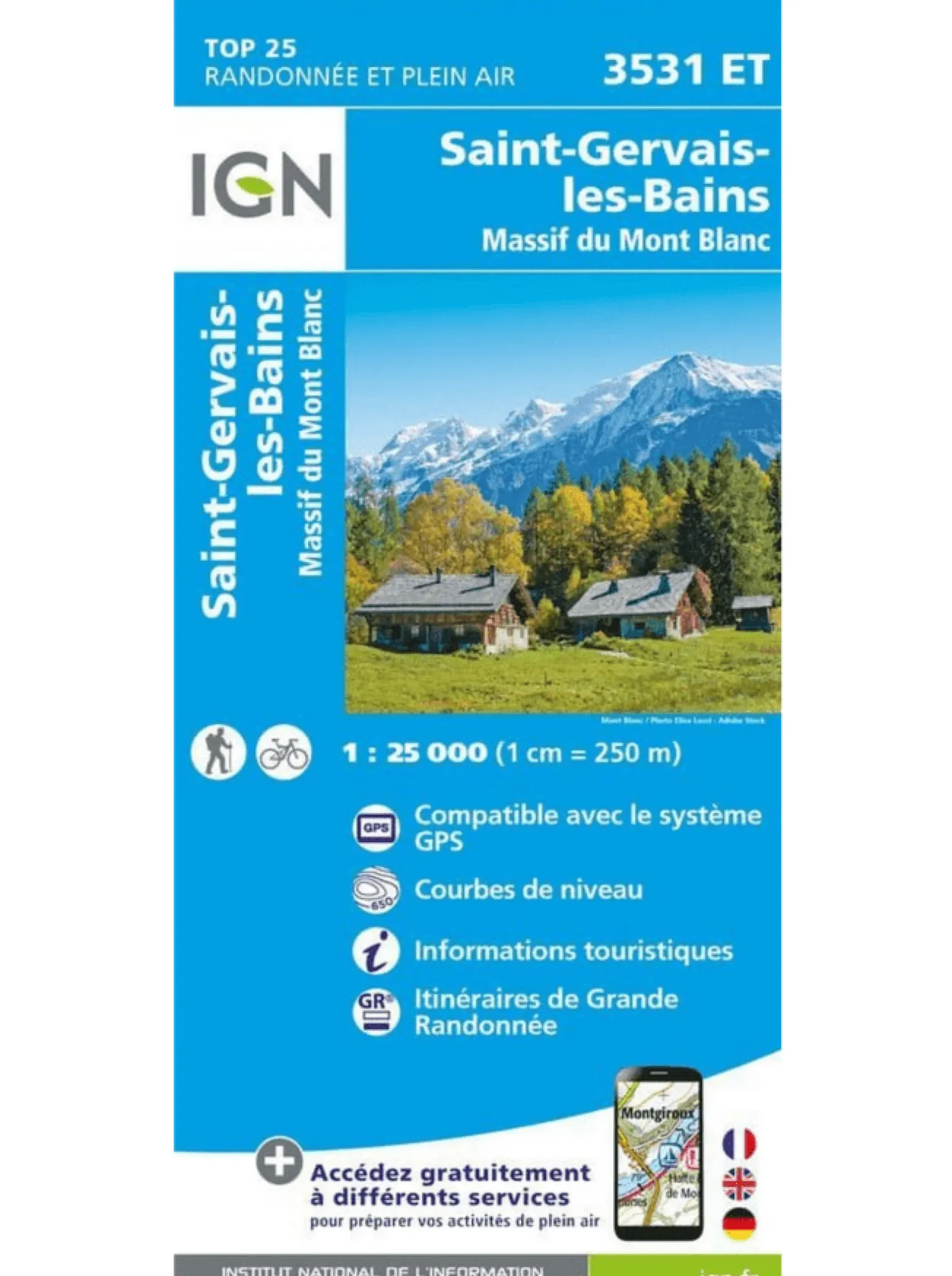 Et Saint Gervais Massif Du Mt. Blanc