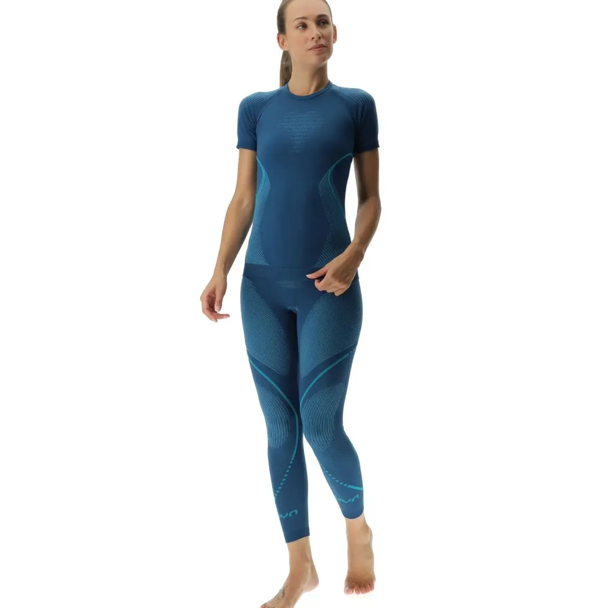 Evolutyon Woman Leggings - Blue