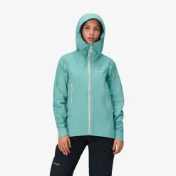 Falketind Goretex Jacket Women Malachite Green