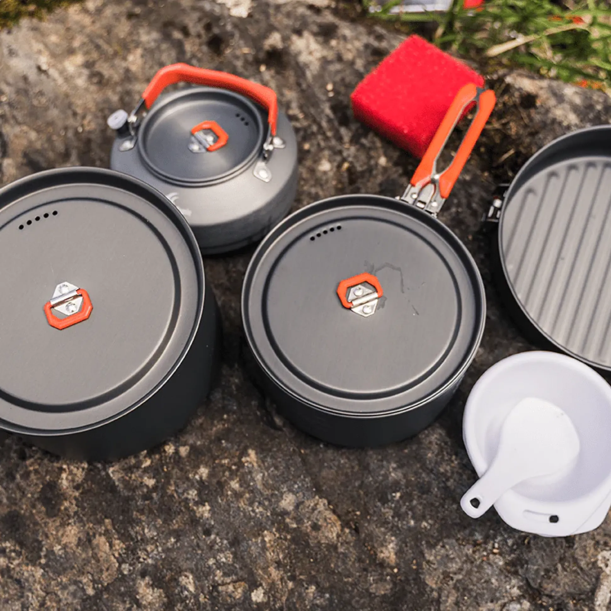 Feast 4 Set - 2,5l, 1,5l, Pfanne, Kessel