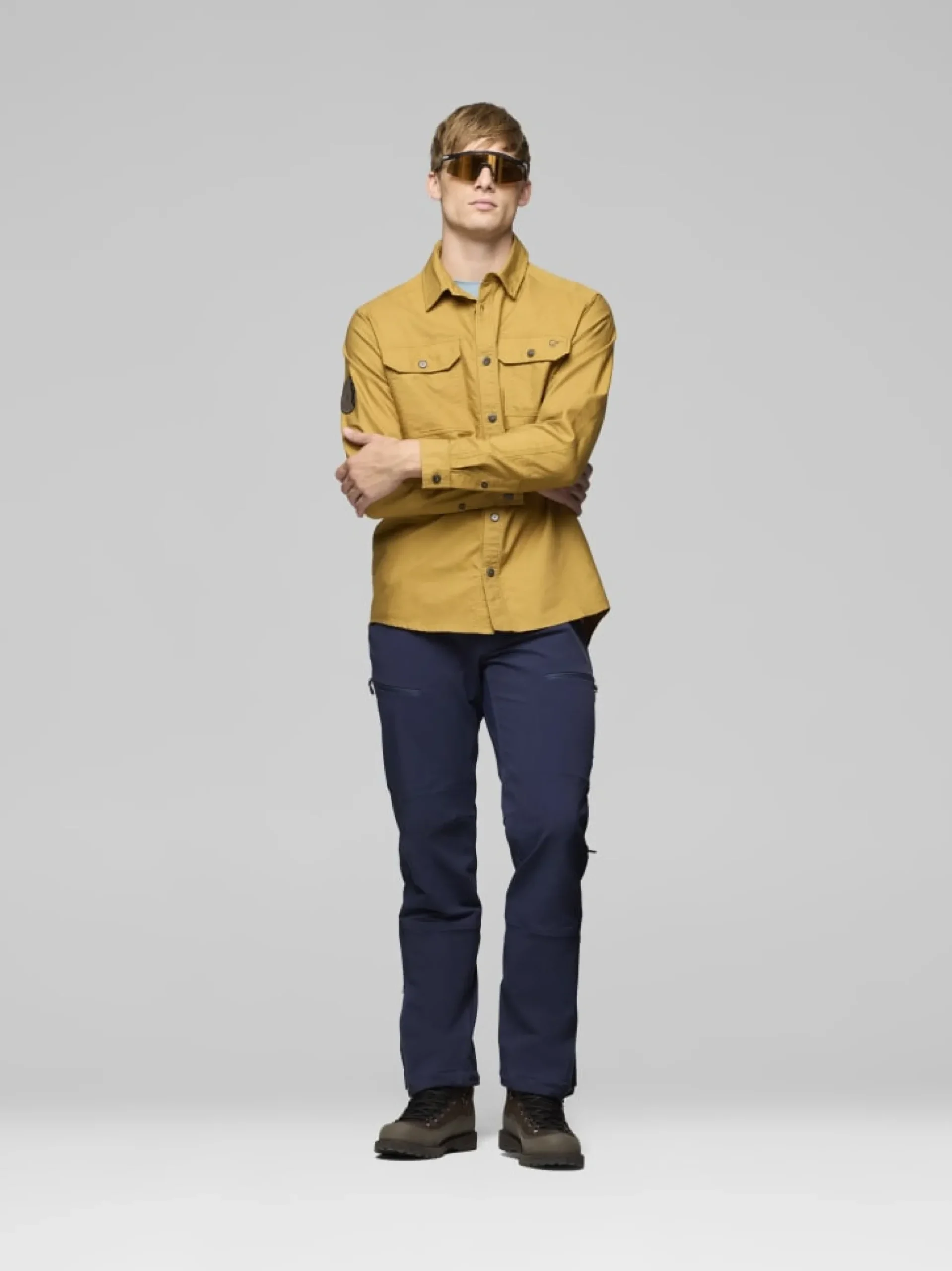 Femund Cotton Shirt Camelflage