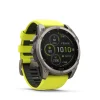 Fenix 8 51mm SOLAR Sapphire Graphit/Titanium - Armband Yellow