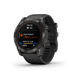 FENIX 7X PRO - SAPPHIRE SOLAR EDITION Schwarz/Carbongrau Titan - 51mm