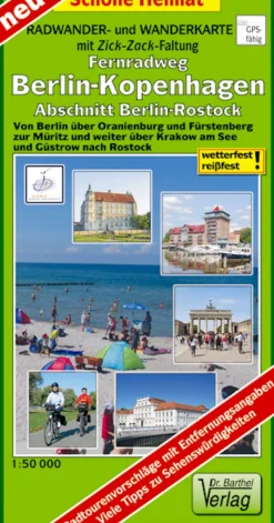 Fernradweg Berlin-Kopenhagen, Abschnitt Berlin-Rostock