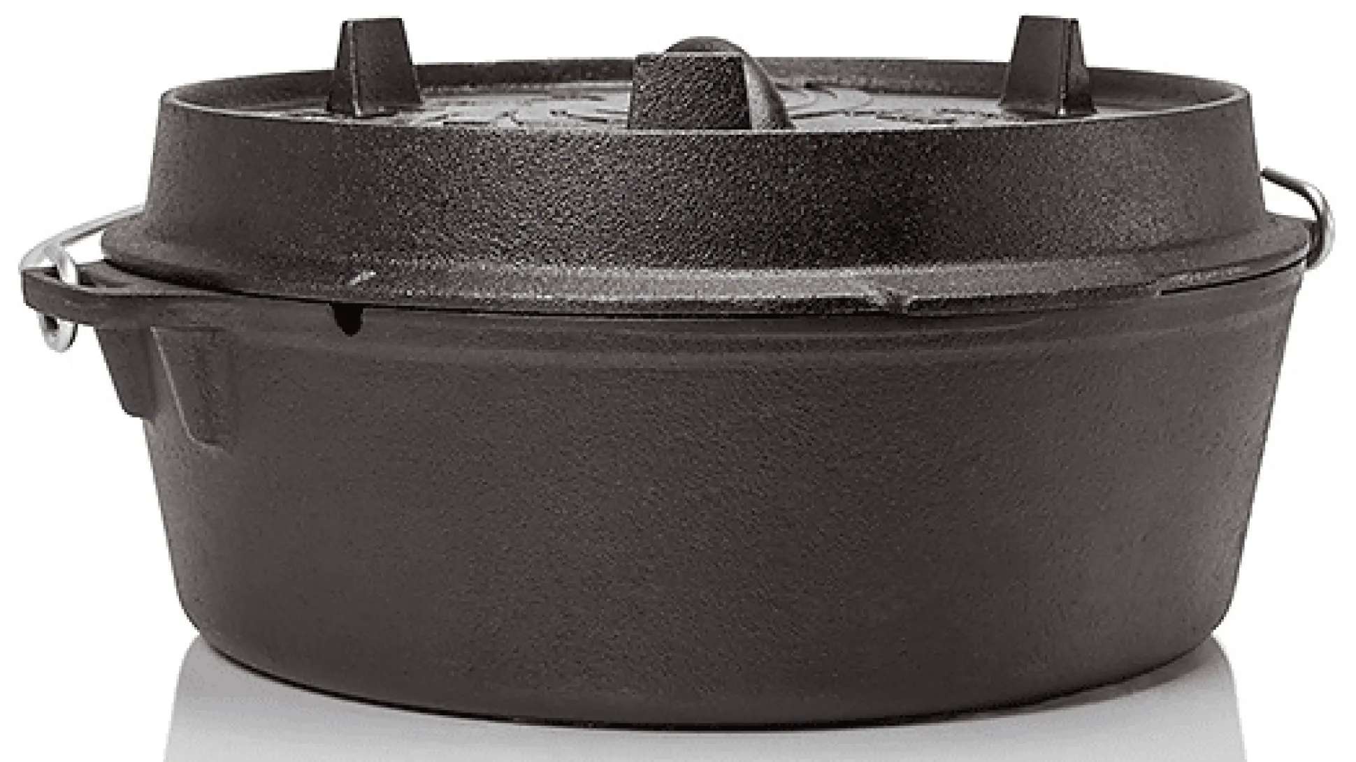 Feuertopf mit planem Boden