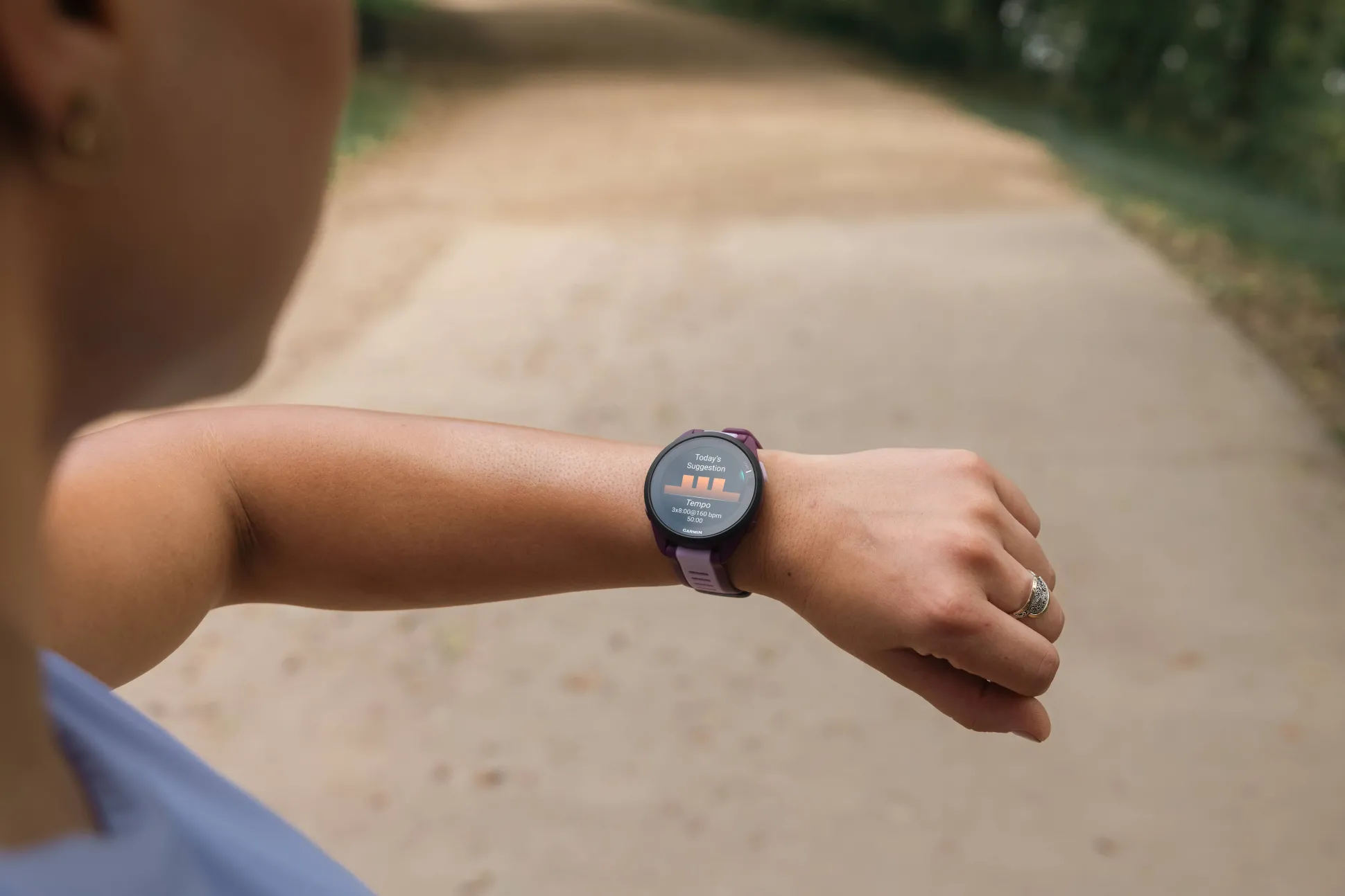 Forerunner 165 Music berry/lilac