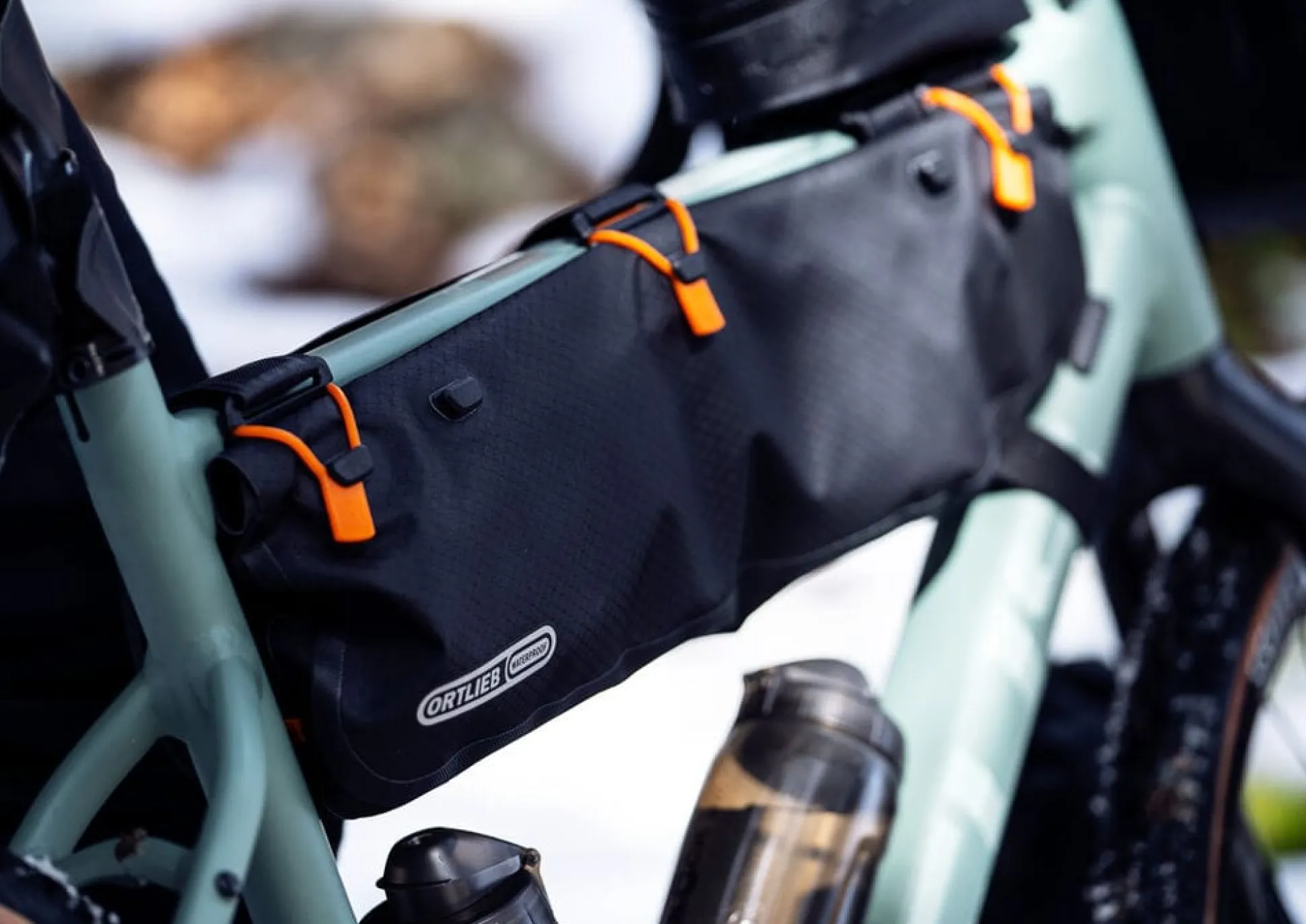 Frame-Pack RC Toptube - black matt