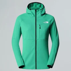 Future Fleece Full Zip Hoodie Woman Nebula Green