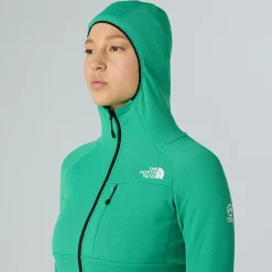 Future Fleece Full Zip Hoodie Woman Nebula Green