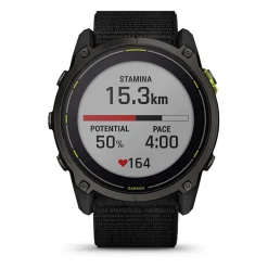 GPS Enduro 3 SOLAR Sapphire Schwarz/Carbongrau