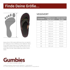 Gumbies Vegovert Black