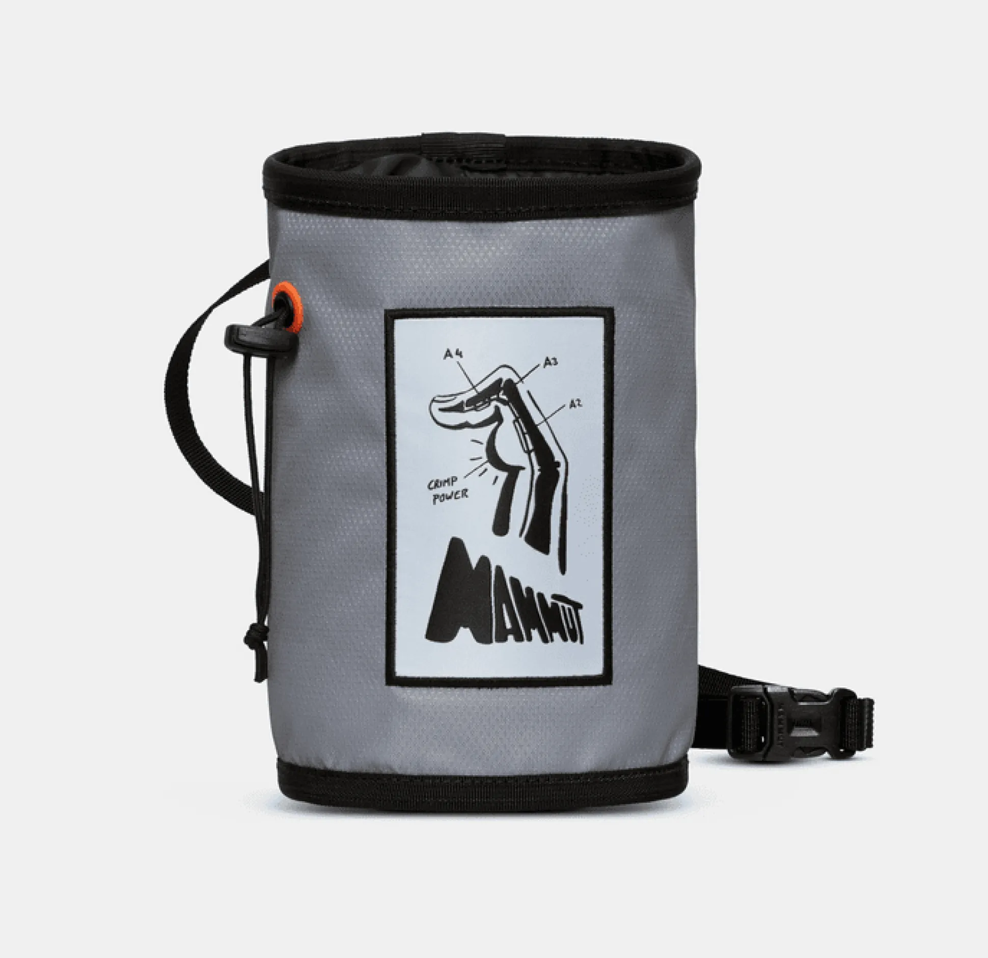 Gym Print Chalk Bag Alloy