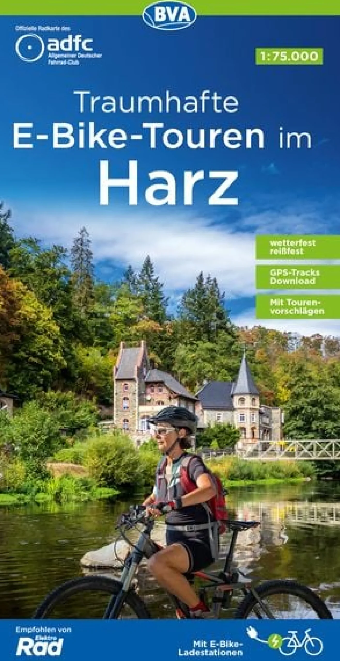 Harz Fahrradkarte