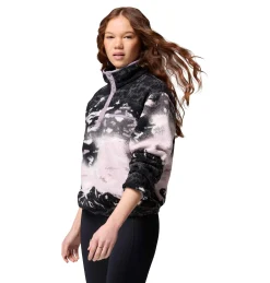 Helvetia II Printed Crop W Purple