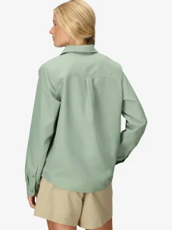 Hemd Airexchange Solarshield - W Agate Green