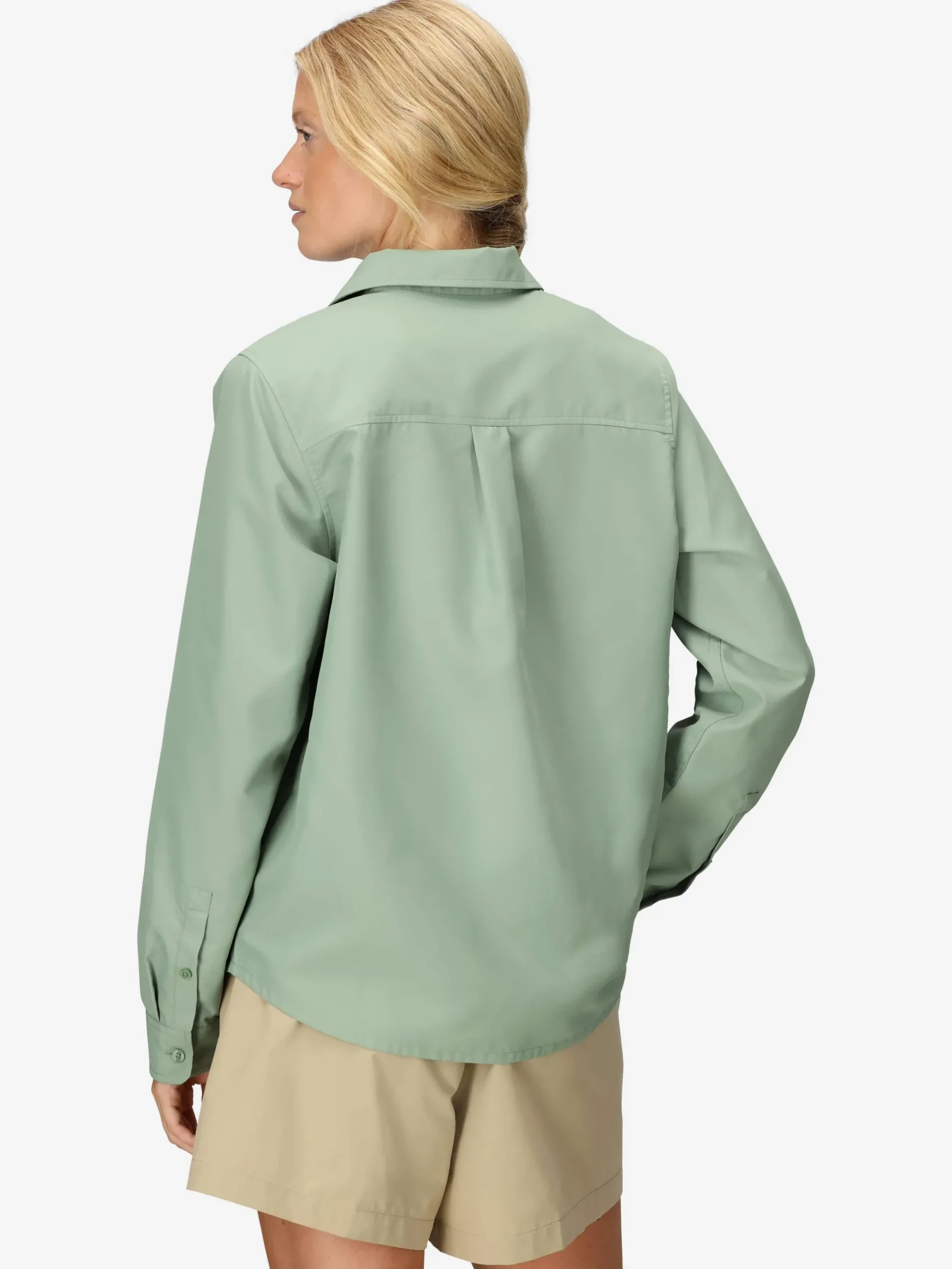 Hemd Airexchange Solarshield - W Agate Green