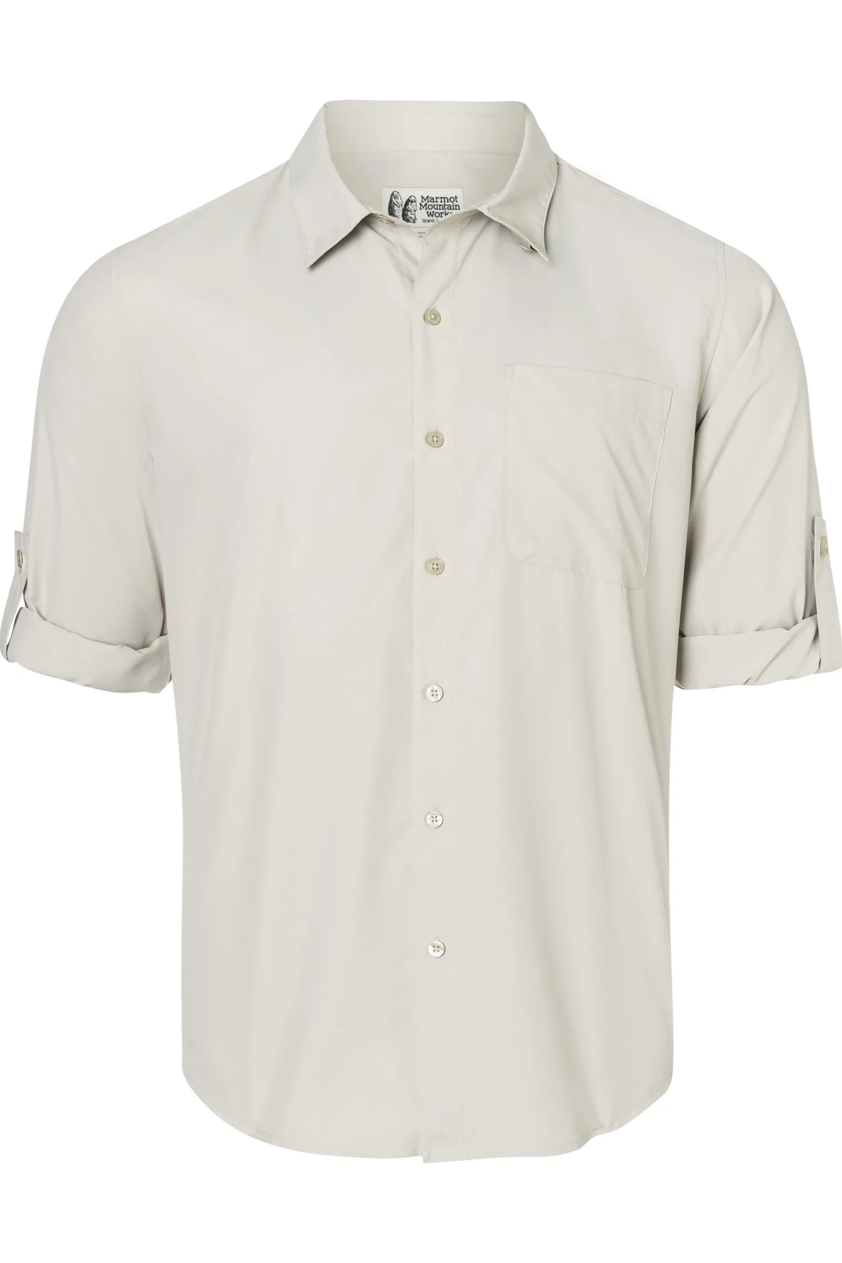 Hemd Airexchange Solarshield L/S Birch Bark