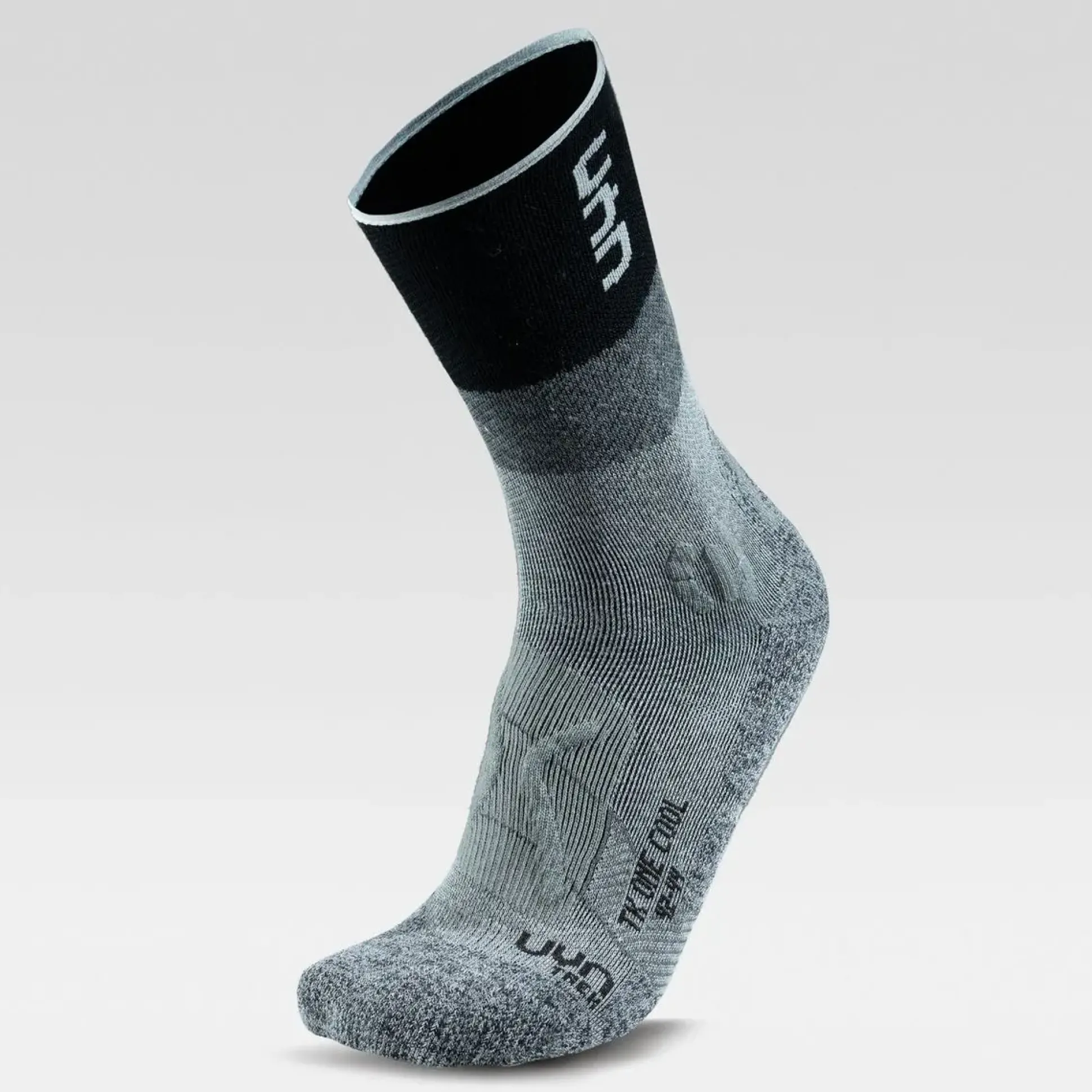 Herren Trekking One Cool Socken - Grey/Black
