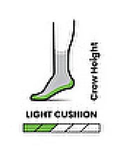 Hike Light Cushion Crew - Twilight Blue / Pewter Blue