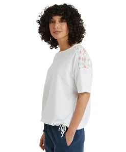 Kalindi Top Women Katha White