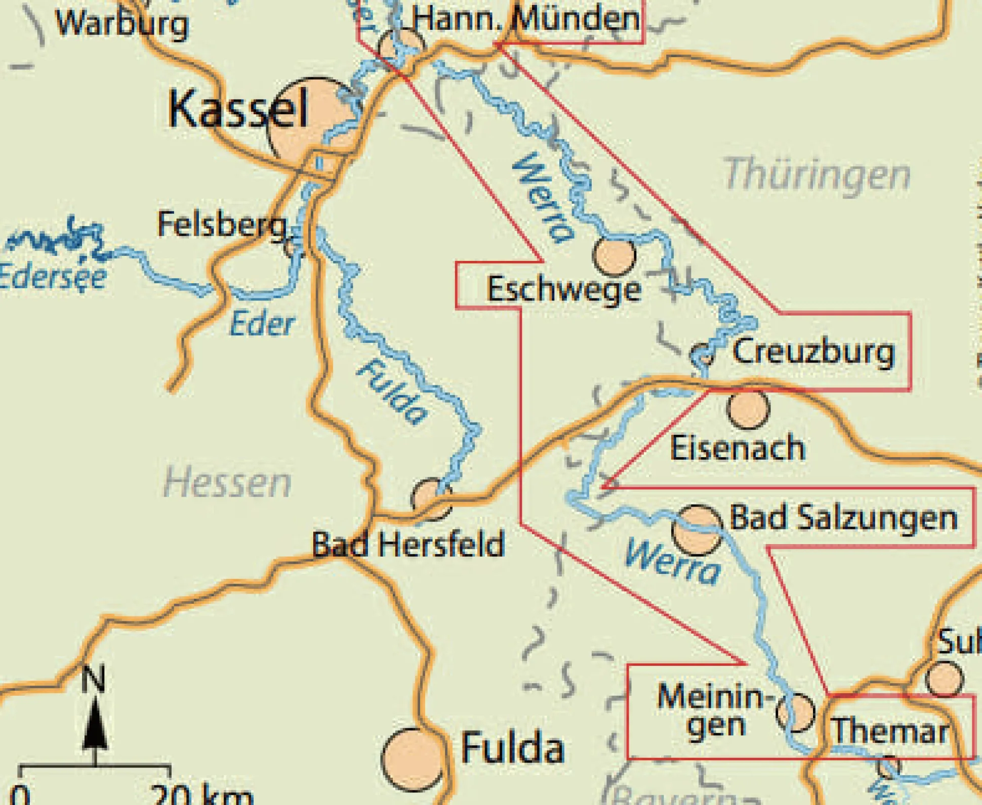 Kanu Kompakt - Werra