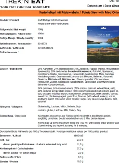 Kartoffeleintopf mit Röstzwiebeln