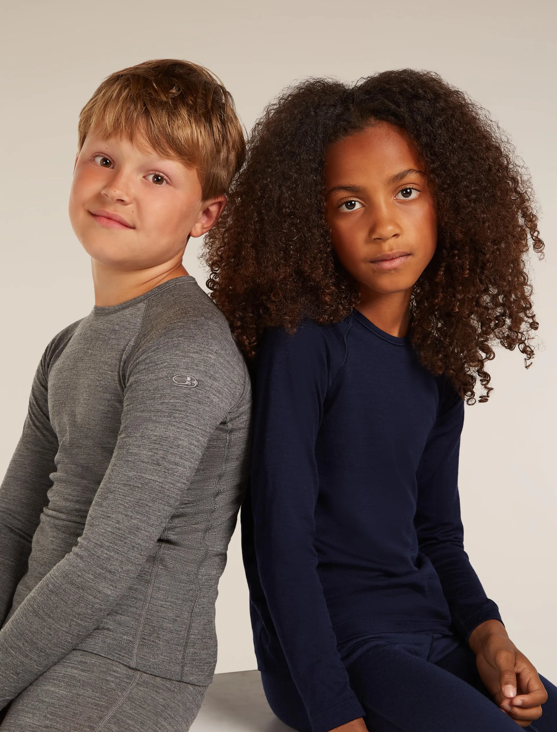 Kids 200 Oasis LS Crewe Midnight Navy