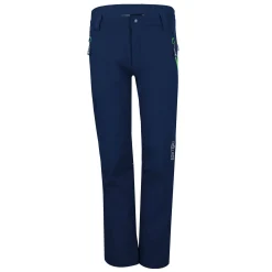 Kids Fjell Softshell Pant Navy/Green