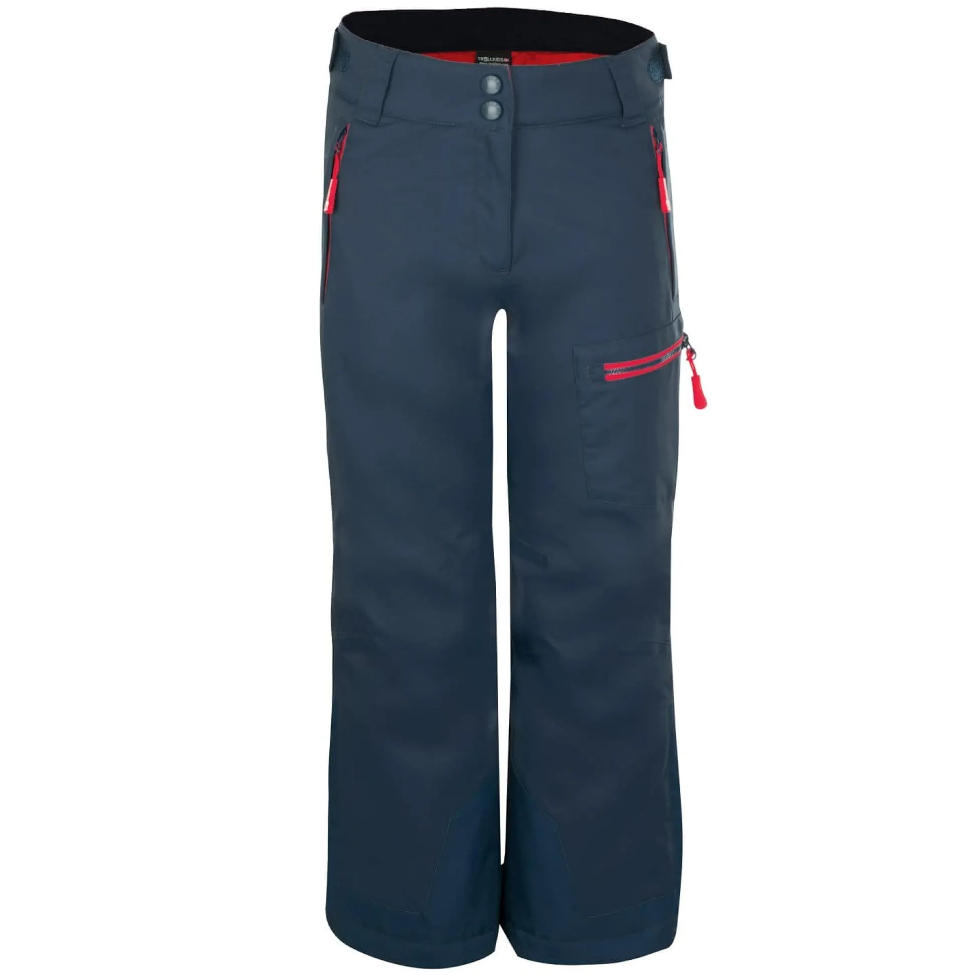 Kids Hallingdal Pant Mystic Blue/Red