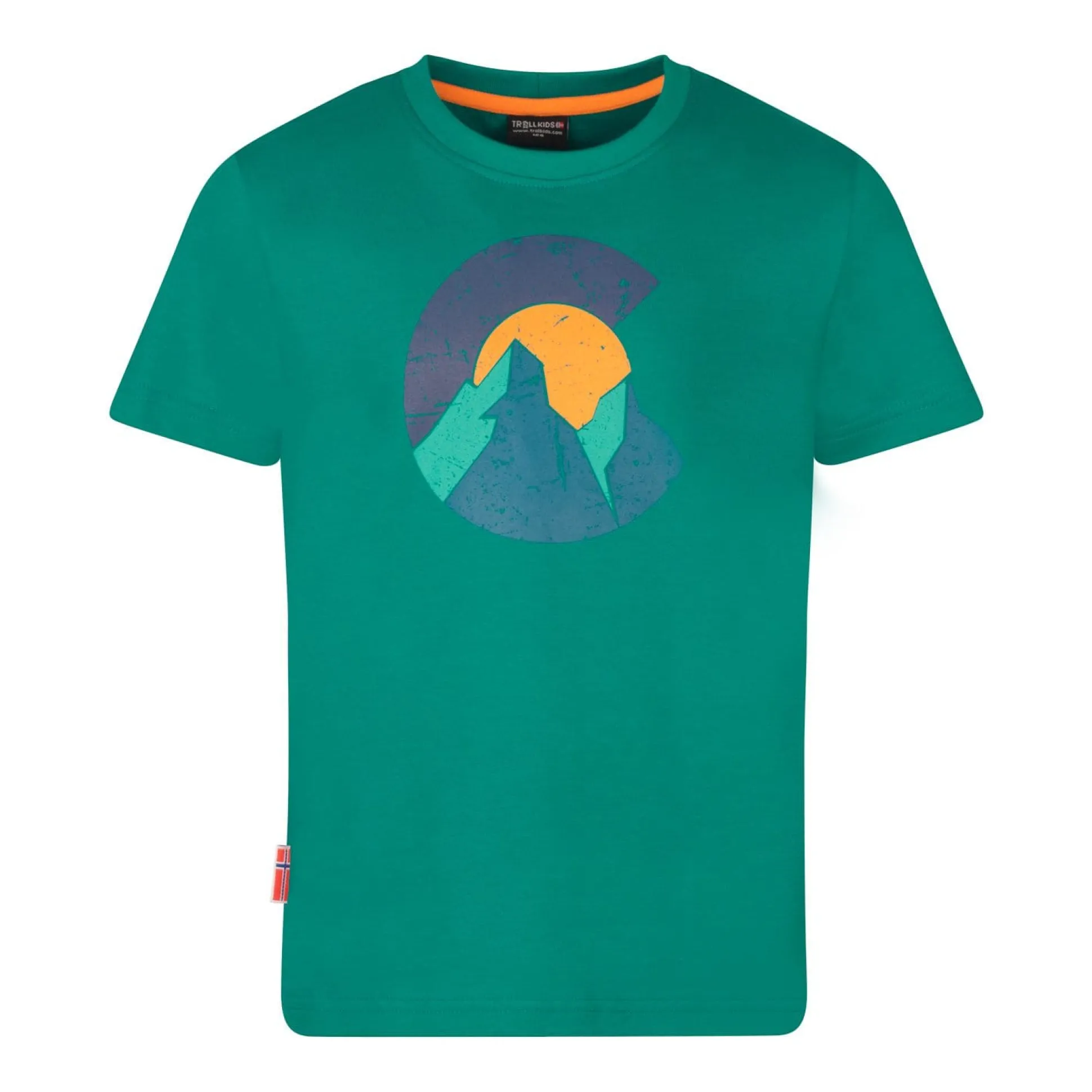Kids Halsafjord T - Sea Green