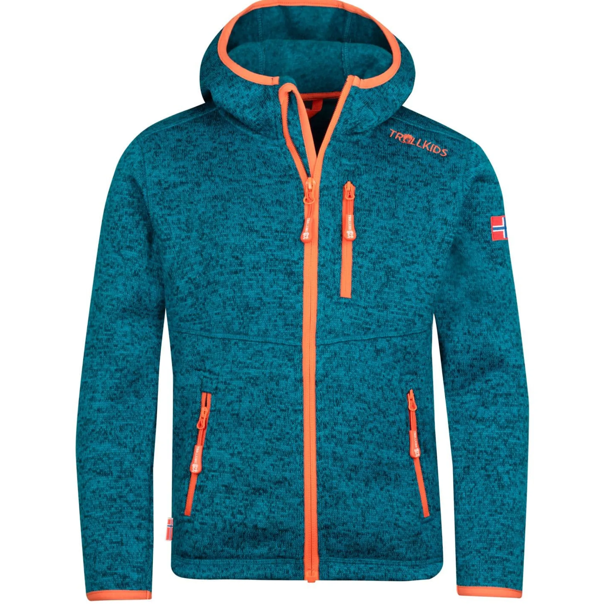 Kids Jondalen Jacket XT Blue/Glow Orange