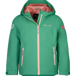 Kids Telemark JKT Leaf Green/Dahlia