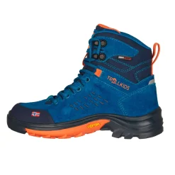 Kids Trollsteinen Hikermid XT Blue/Navy/Orange