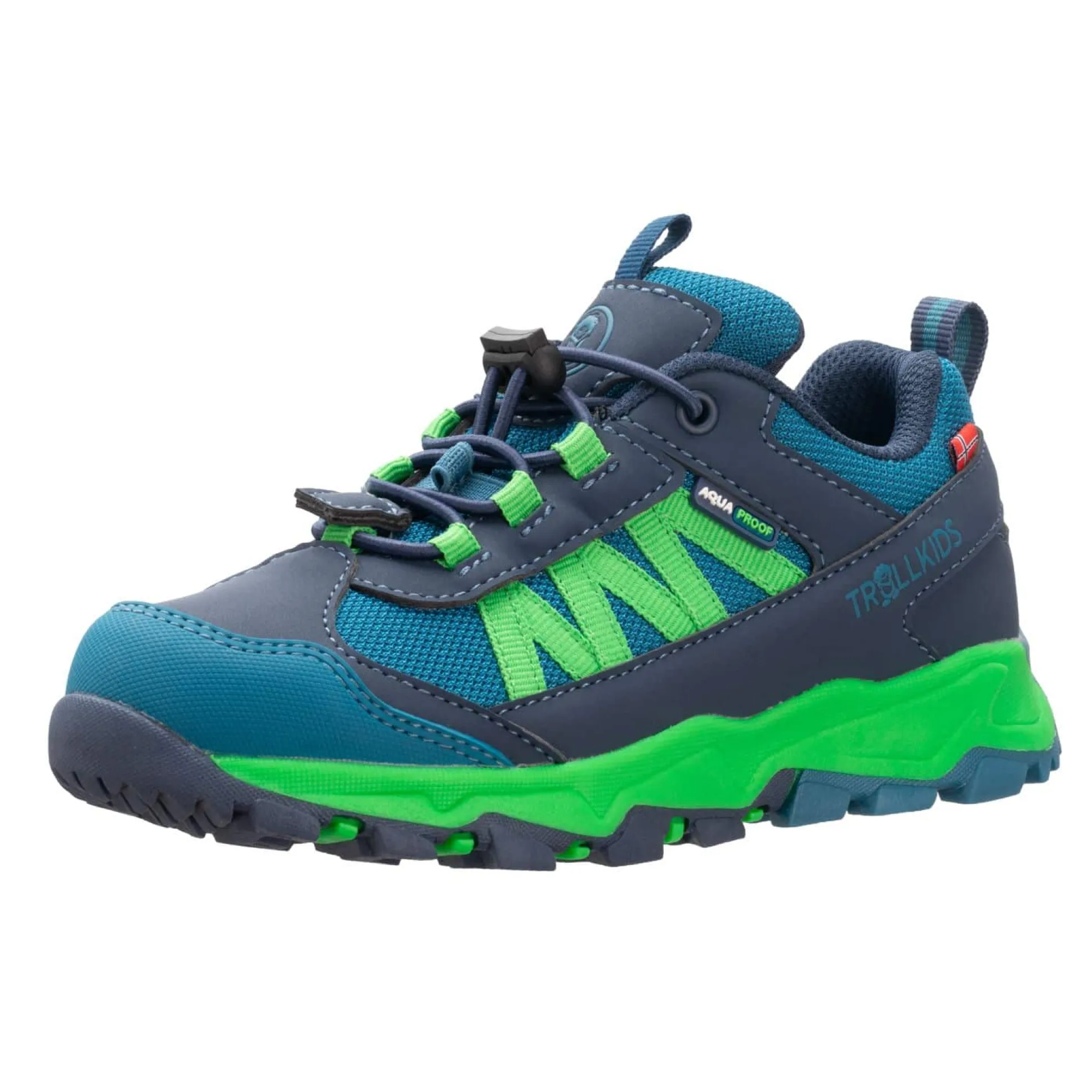 Kids Tronfjell Hiker Low Blue/Green
