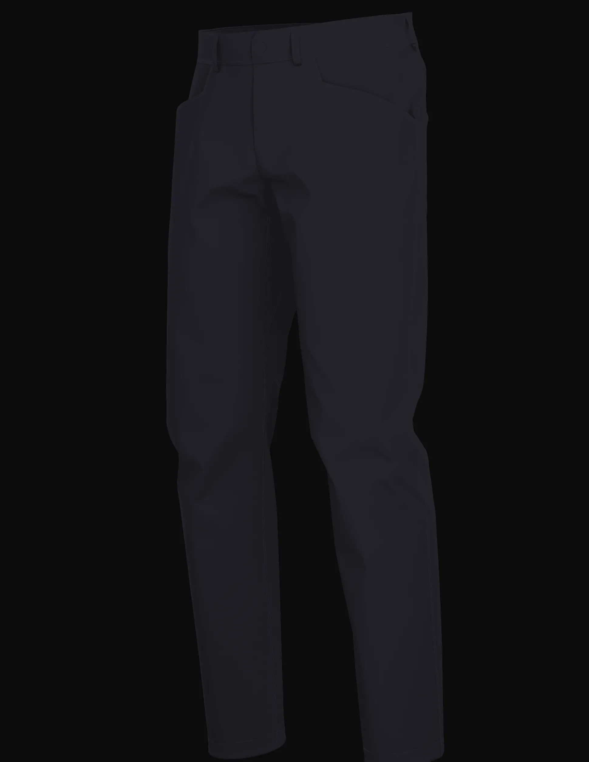 Kragg Cotton Pant Black