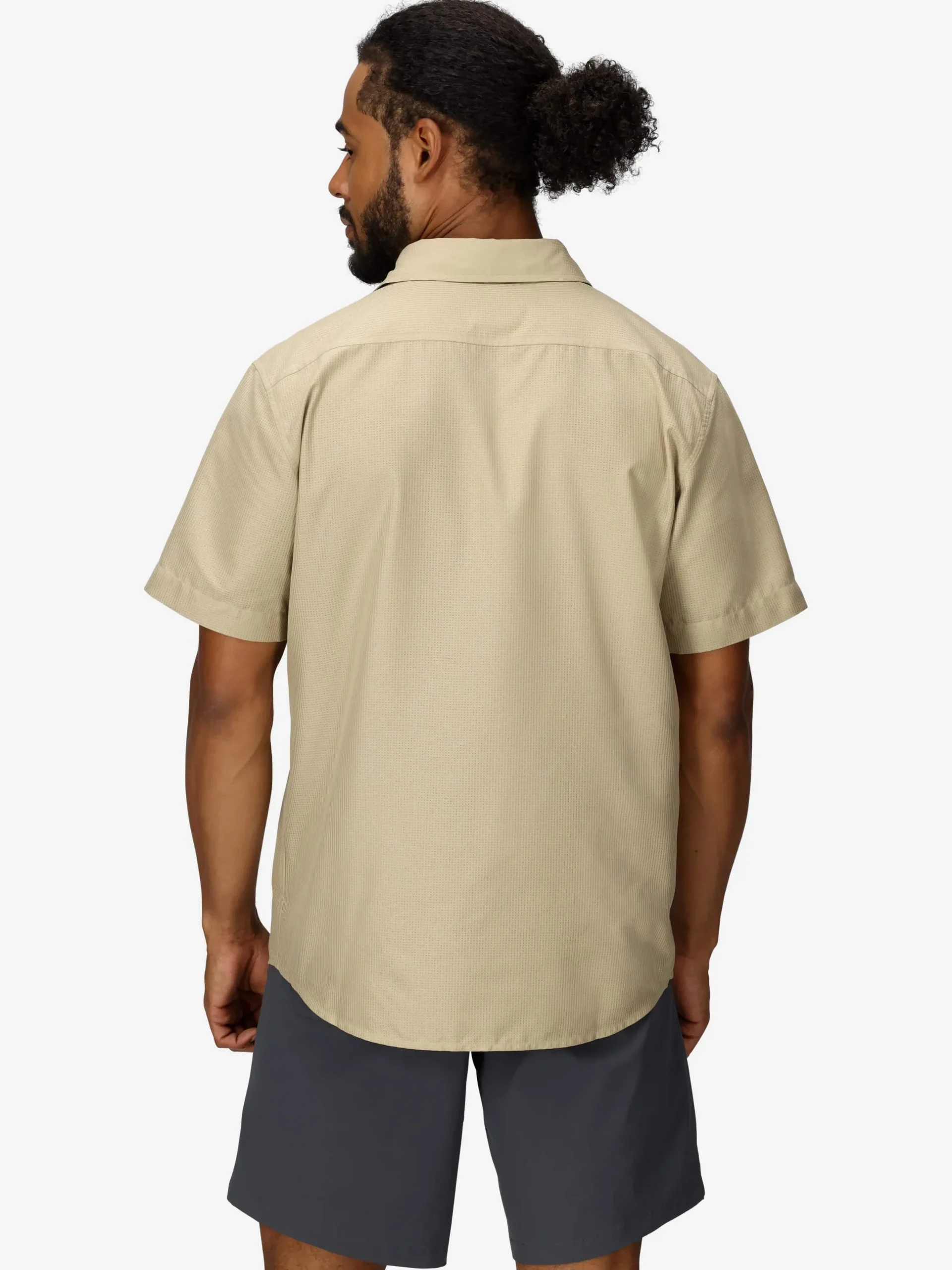 Kurzarm - Hemd Airexchange SS Chinchilla