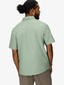 KurzarmhemdAirexchange Solarshield Agate Green