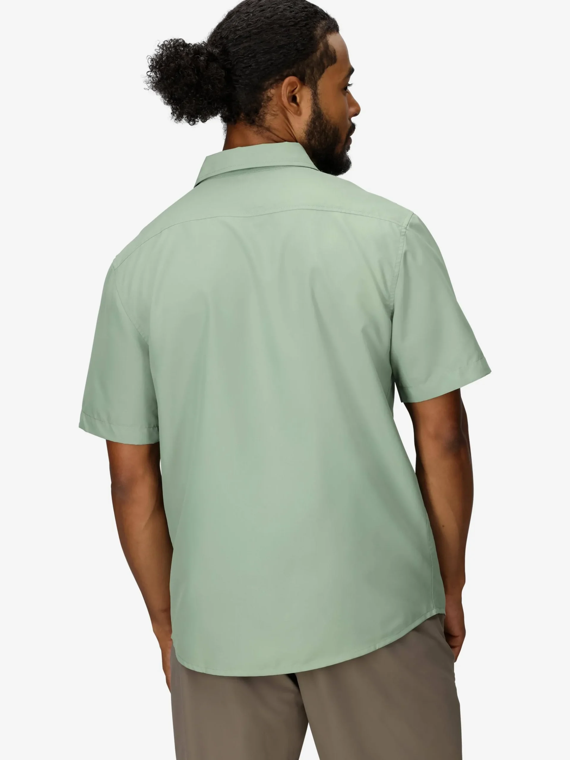 KurzarmhemdAirexchange Solarshield Agate Green