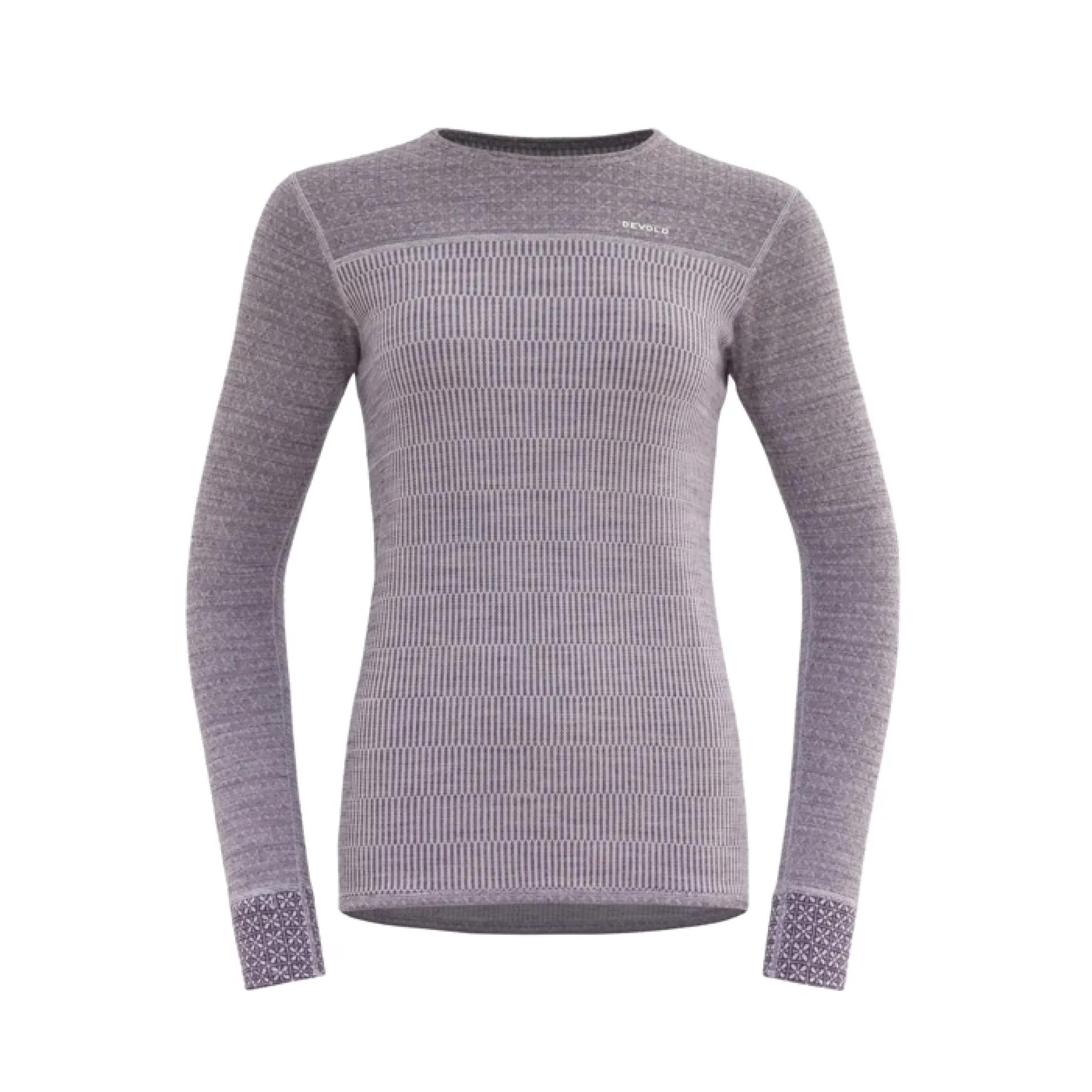 Kvitegga Merino 230 Crossneck-W-Orchid