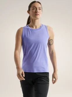 Lana Merino Wool Tank W Moonstone
