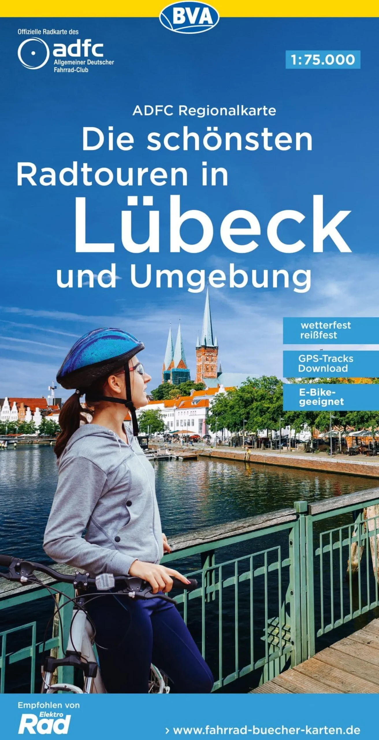 Lübeck und Umgebung Fahrradkarte