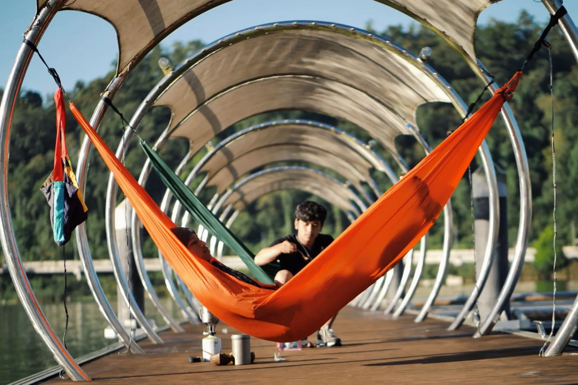 Lightest Hammock - Orange